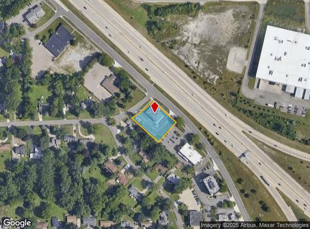  23265 Northwestern Hwy, Southfield, MI Parcel Map