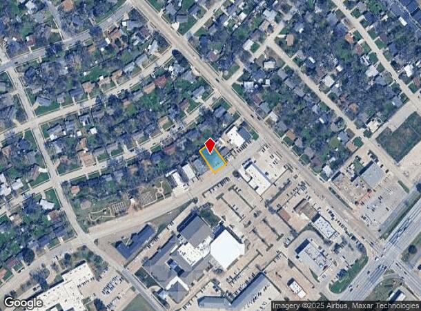  110 Sw Thomas St, Burleson, TX Parcel Map