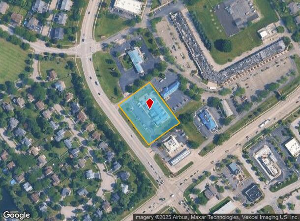 1260 Douglas Rd, Oswego, IL Parcel Map