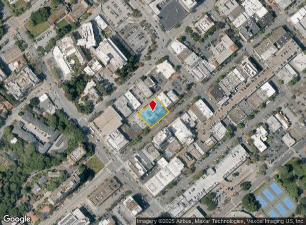  51 E 3Rd Ave, San Mateo, CA Parcel Map