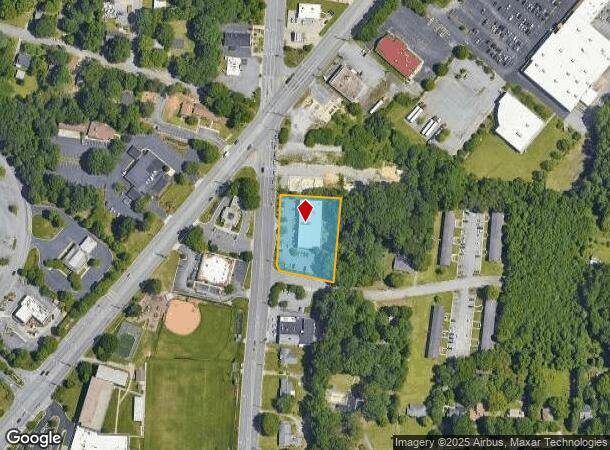  2108 N Centennial St, High Point, NC Parcel Map