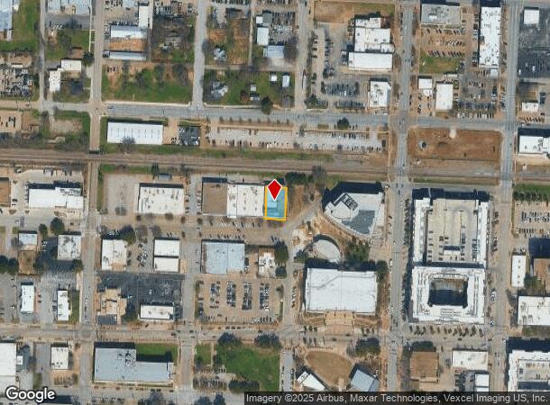 201 W Main St, Crowley, TX Parcel Map