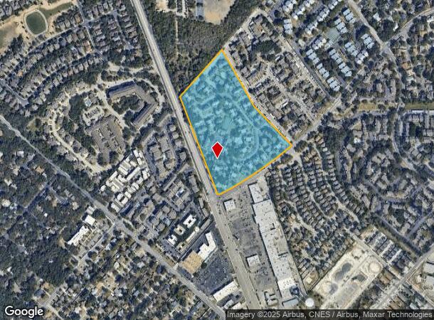  11501 Braesview, San Antonio, TX Parcel Map