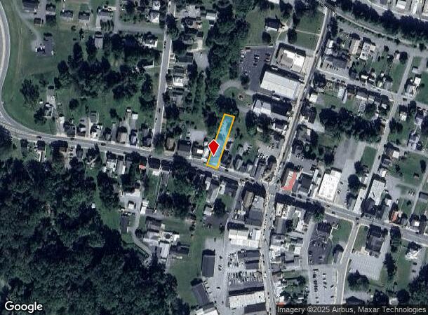17 W Main St, Thurmont, MD Parcel Map