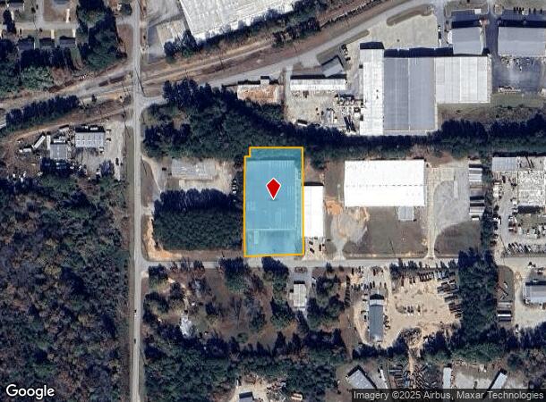  1535 Industrial Dr, Griffin, GA Parcel Map