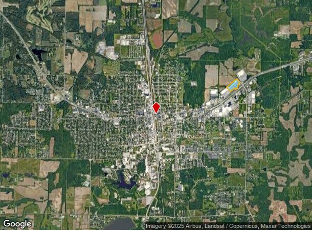 1310-1376 E Main St, Carbondale, IL Parcel Map