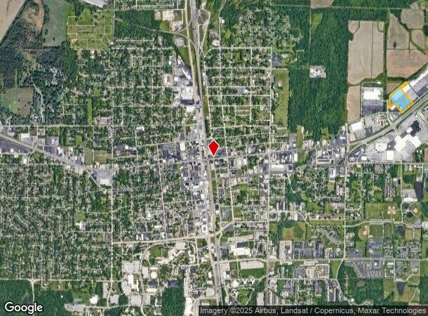 1250 E Main St, Carbondale, IL Parcel Map