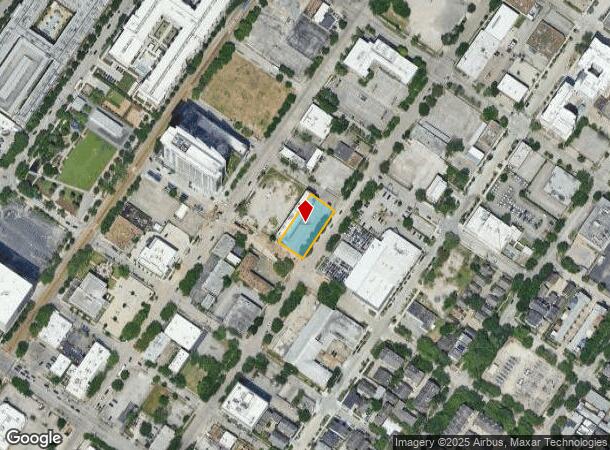  2800 San Jacinto St, Houston, TX Parcel Map