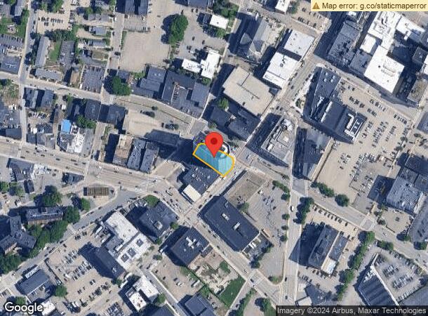  600 Main St, Worcester, MA Parcel Map