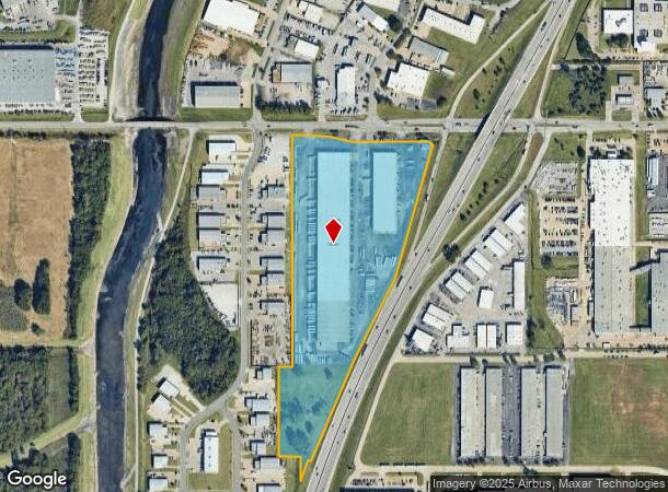  10502 E Pine St, Tulsa, OK Parcel Map