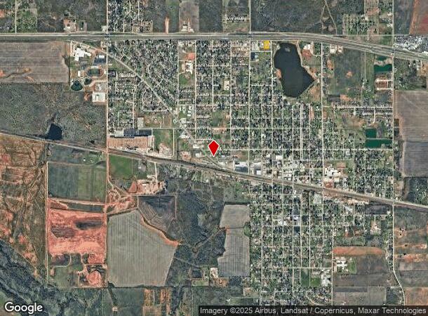  307 Sw Access Rd, Iowa Park, TX Parcel Map