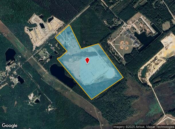 441 Bush Rd, Savannah, GA Parcel Map