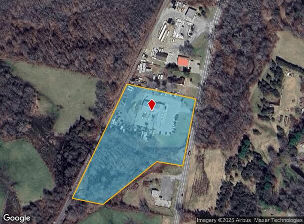  892 Route 32, North Franklin, CT Parcel Map