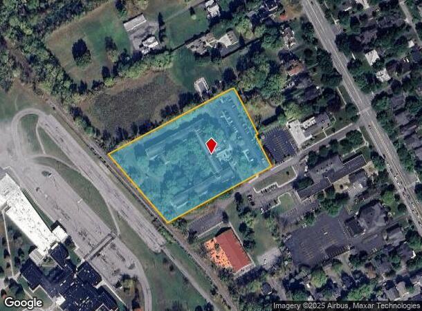  40 Wilcox Ln, Canandaigua, NY Parcel Map