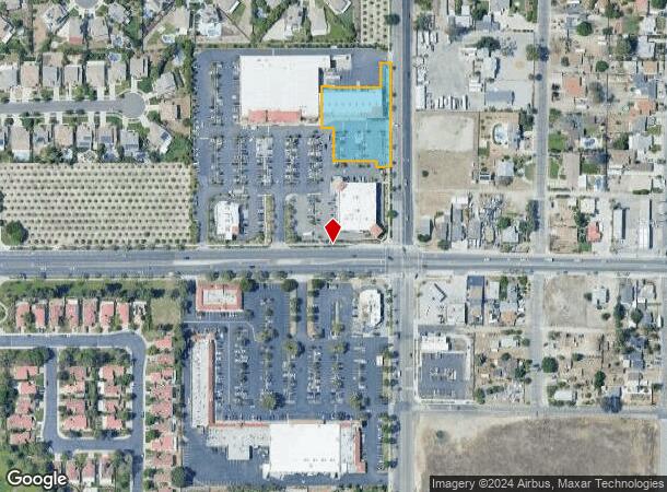  1785 E Lugonia Ave, Redlands, CA Parcel Map