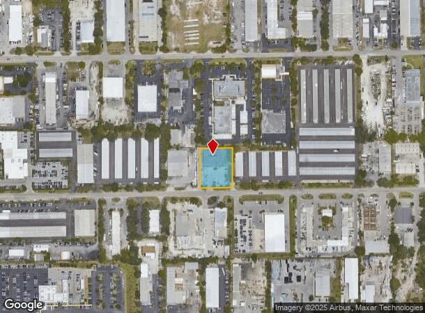  3673 Exchange Ave, Naples, FL Parcel Map