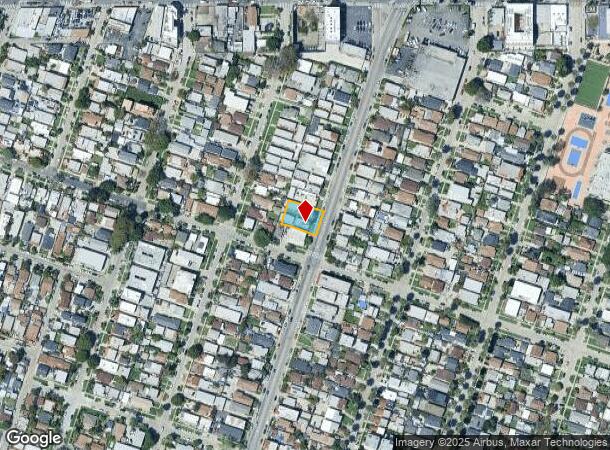  2669 S Redondo Blvd, Los Angeles, CA Parcel Map