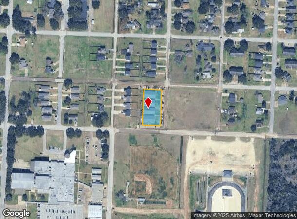  650 Donoho St, Hempstead, TX Parcel Map