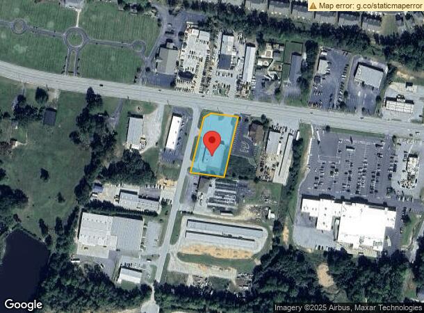  1129 N Main St, Fountain Inn, SC Parcel Map