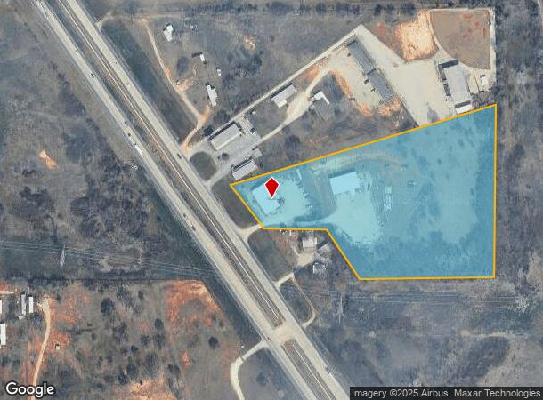 3980 N Us Highway 287, Alvord, TX Parcel Map