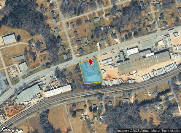 1719 Old Georgia Hwy, Gaffney, SC Parcel Map