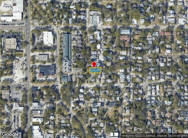  719 8Th St N, Saint Petersburg, FL Parcel Map