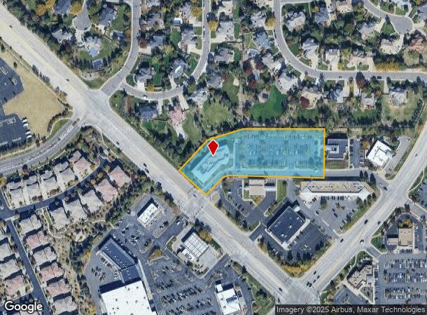 9330 S University Blvd, Highlands Ranch, CO Parcel Map