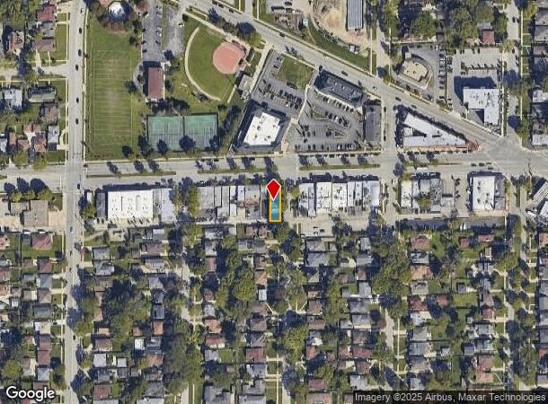  727 Devon Ave, Park Ridge, IL Parcel Map