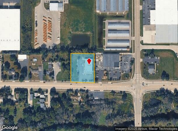  1120 E Washington St, West Bend, WI Parcel Map