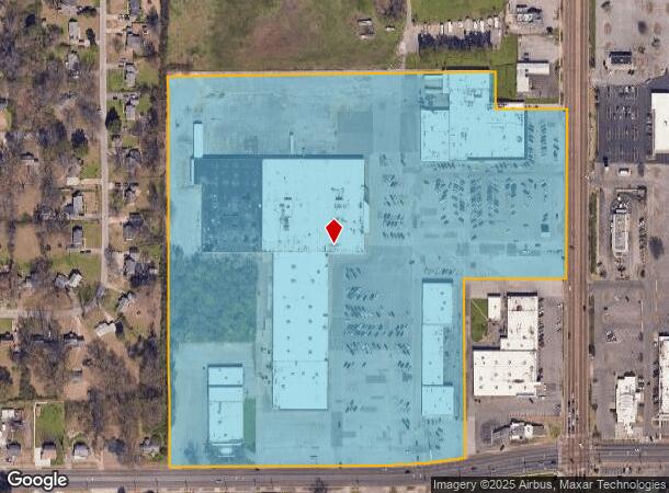  4049 S Highway 51 Blvd, Memphis, TN Parcel Map