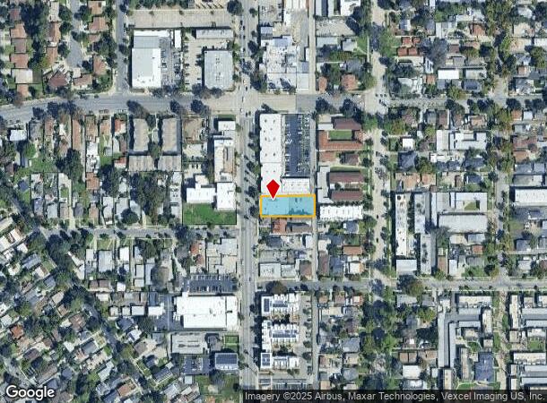 848 N Fair Oaks Ave, Pasadena, CA Parcel Map