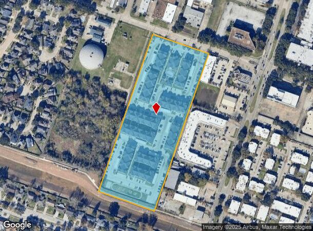  10919 Stancliff Rd, Houston, TX Parcel Map