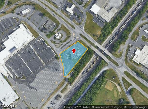  3425 Candlers Mountain Rd, Lynchburg, VA Parcel Map