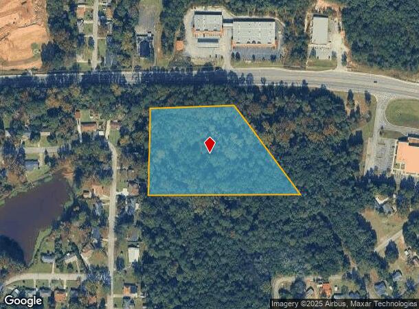  2501 Shurling Dr, Macon, GA Parcel Map