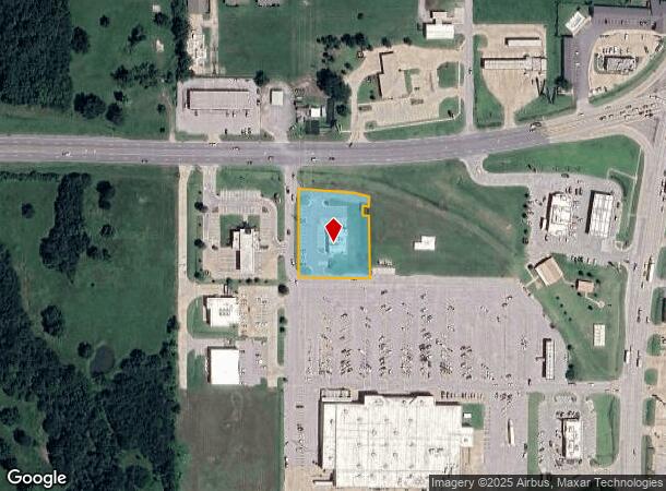  1520 Sw 1St St, Wagoner, OK Parcel Map