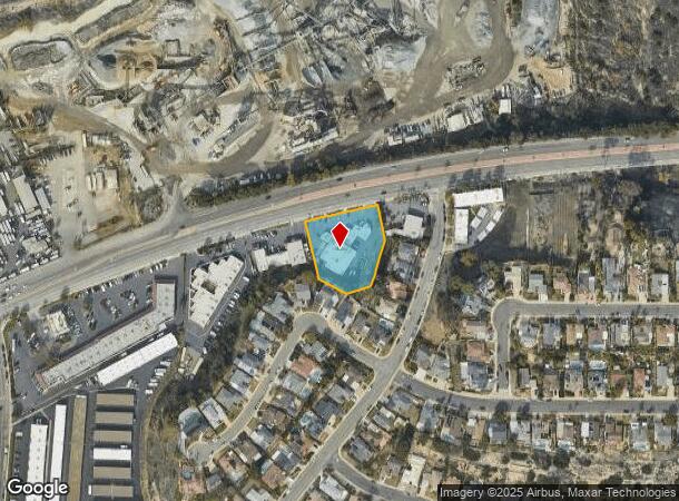  7579 Mission Gorge Rd, San Diego, CA Parcel Map