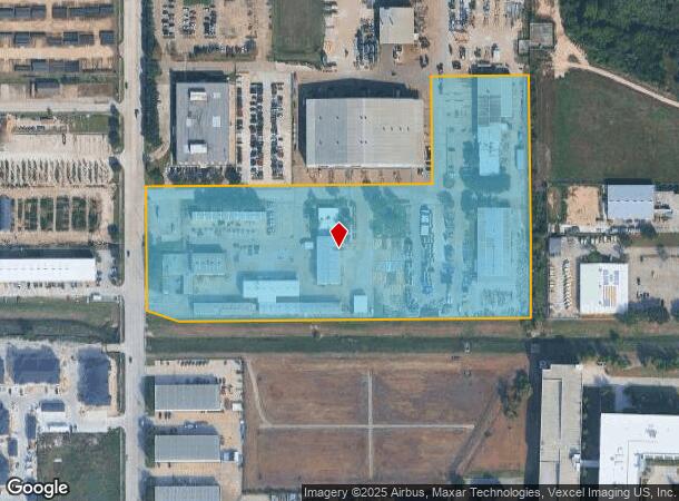  4430 Brittmoore Rd, Houston, TX Parcel Map
