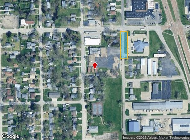  3338 S 5Th St, Springfield, IL Parcel Map