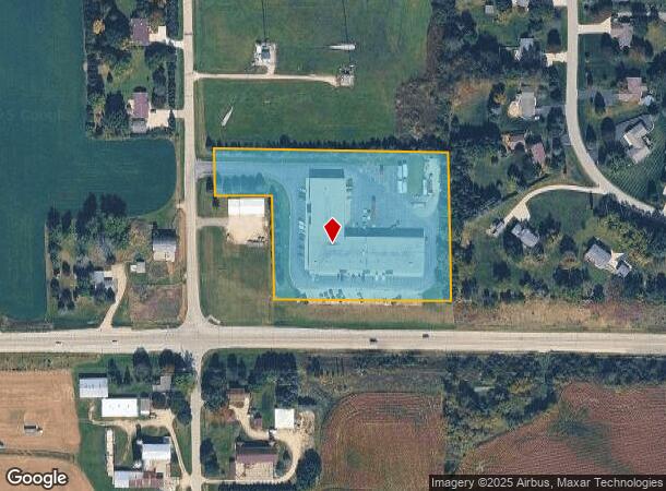 6510 Aurora Rd, West Bend, WI Parcel Map