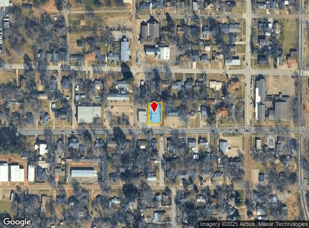  614 W Tyler St, Gilmer, TX Parcel Map