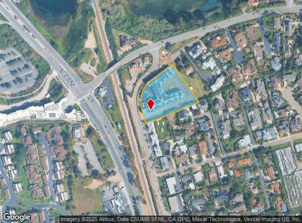 1967 N Vulcan Ave, Encinitas, CA Parcel Map