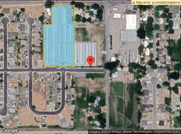  1001 Buffalograss Dr, Montrose, CO Parcel Map