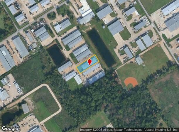  6735 Theall Rd, Houston, TX Parcel Map