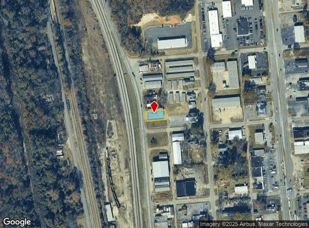  217 S Noble St, Anniston, AL Parcel Map