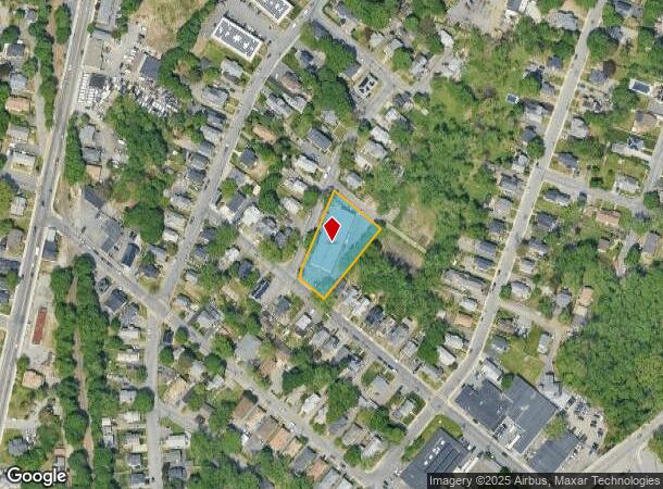 66 Pratt St, Framingham, MA Parcel Map
