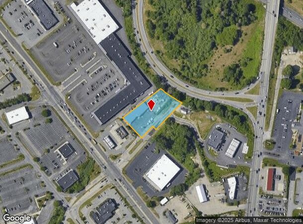  3 Progress St, Seekonk, MA Parcel Map