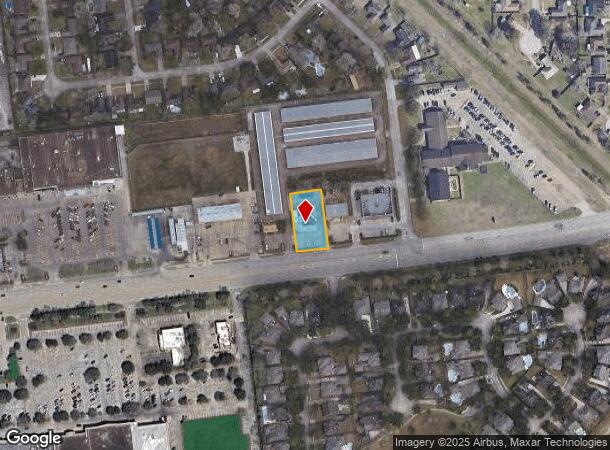  2922 W Parkwood Ave, Friendswood, TX Parcel Map