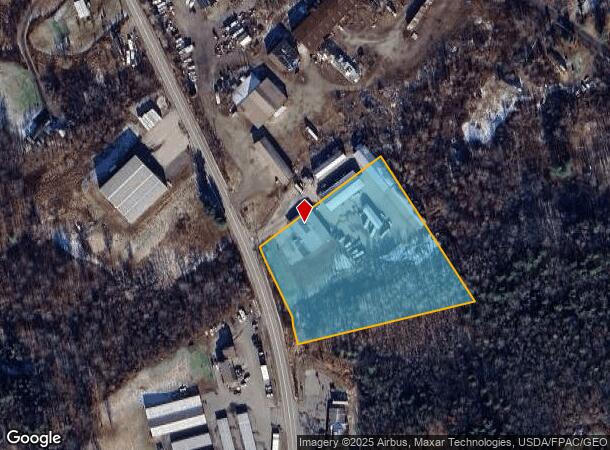  493 Gardiner Rd, Wiscasset, ME Parcel Map