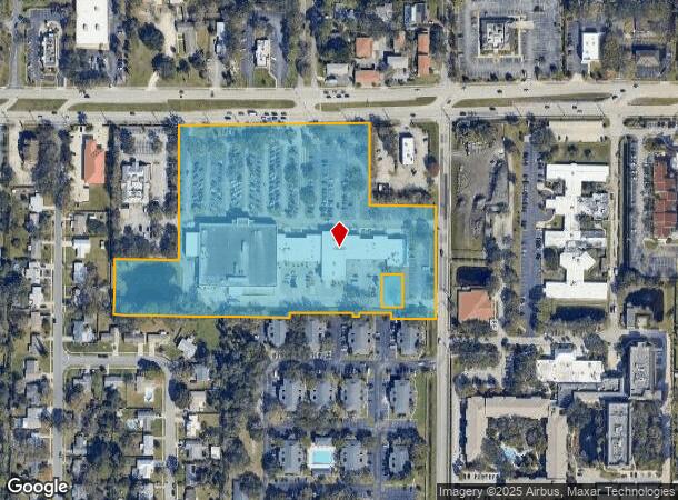 2261 W New Haven Ave, Melbourne, FL Parcel Map