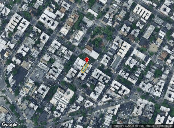 610 E 187Th St, Bronx, NY Parcel Map